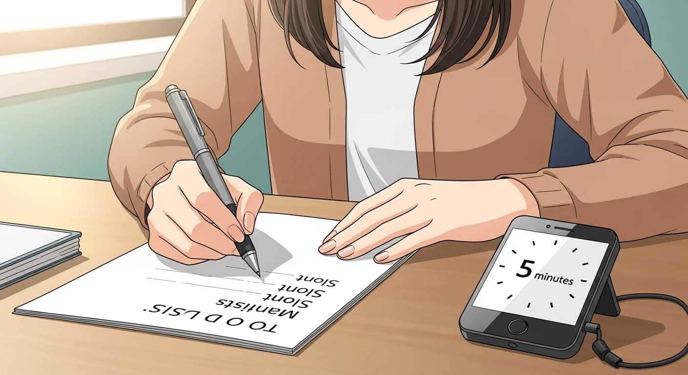 5分でいいからブレインダンプしよう